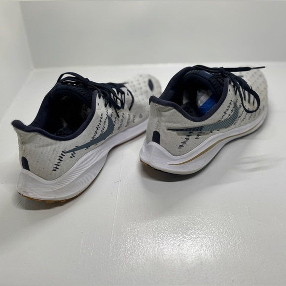 Nike Air Zoom Vomero 14 Running Shoes White Navy Gum Sole Men’s 11.5 main image 4